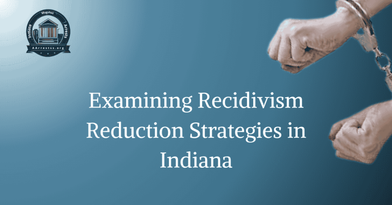 Examining Recidivism Reduction Strategies in Indiana