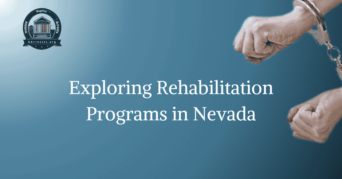 Exploring Rehabilitation Programs in Nevada